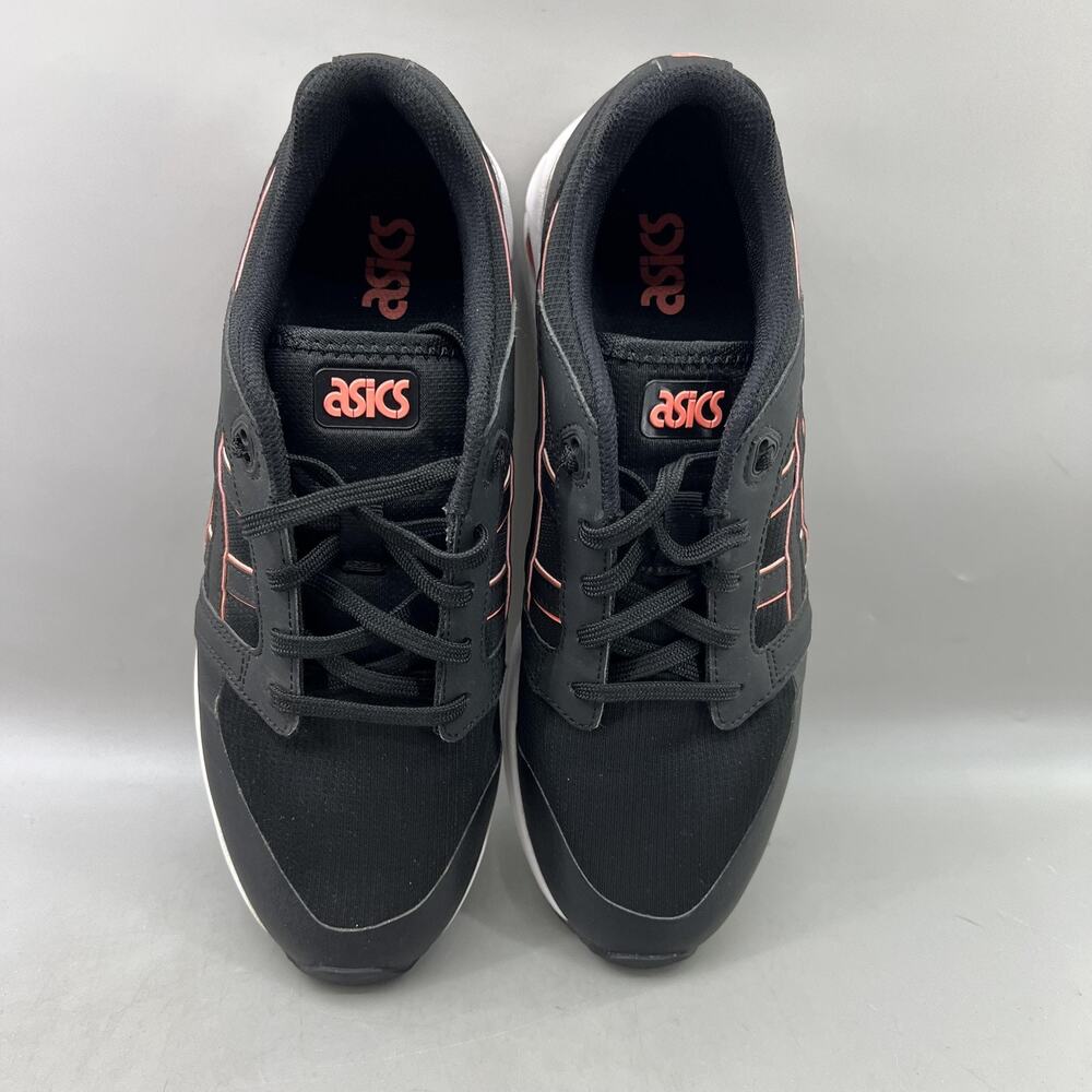 Asics Tiger GelSaga Sou Running Shoes Women Size 10 Black Pink Comfort Sneakers - Picture 5 of 8